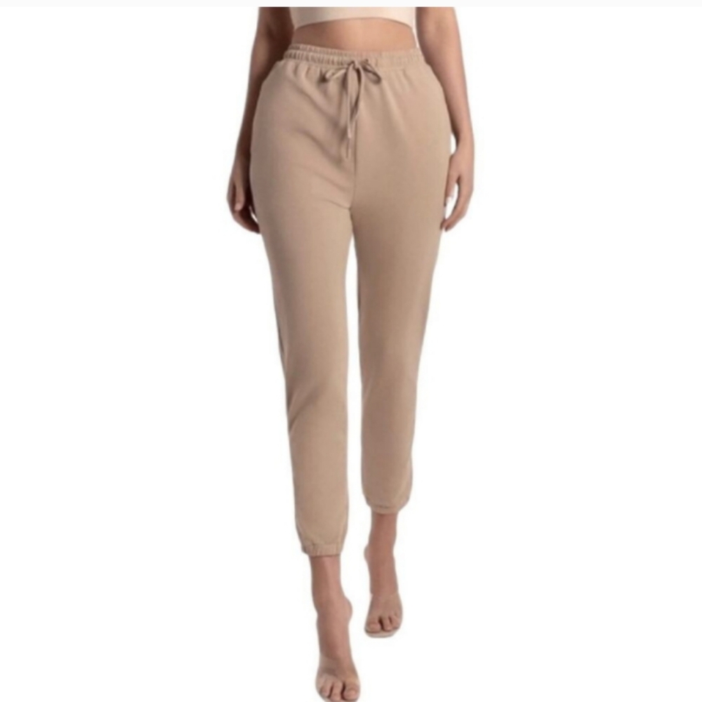 MESHKI SYLVIA Beige COLORED JOGGERS